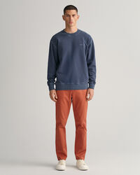 Pantaloni chino Hallden in twill slim fit