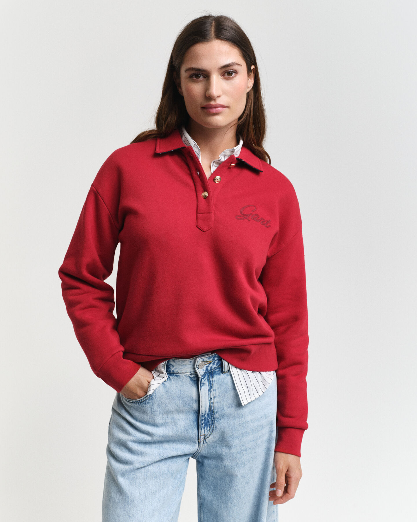 Felpa rugger Script Graphic