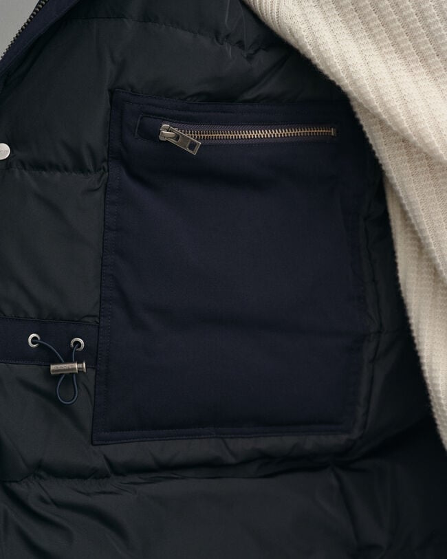 Giacca Field in flanella imbottita