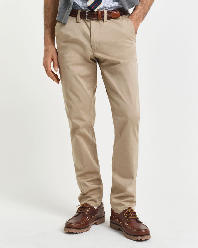 Pantaloni chino in twill slim fit