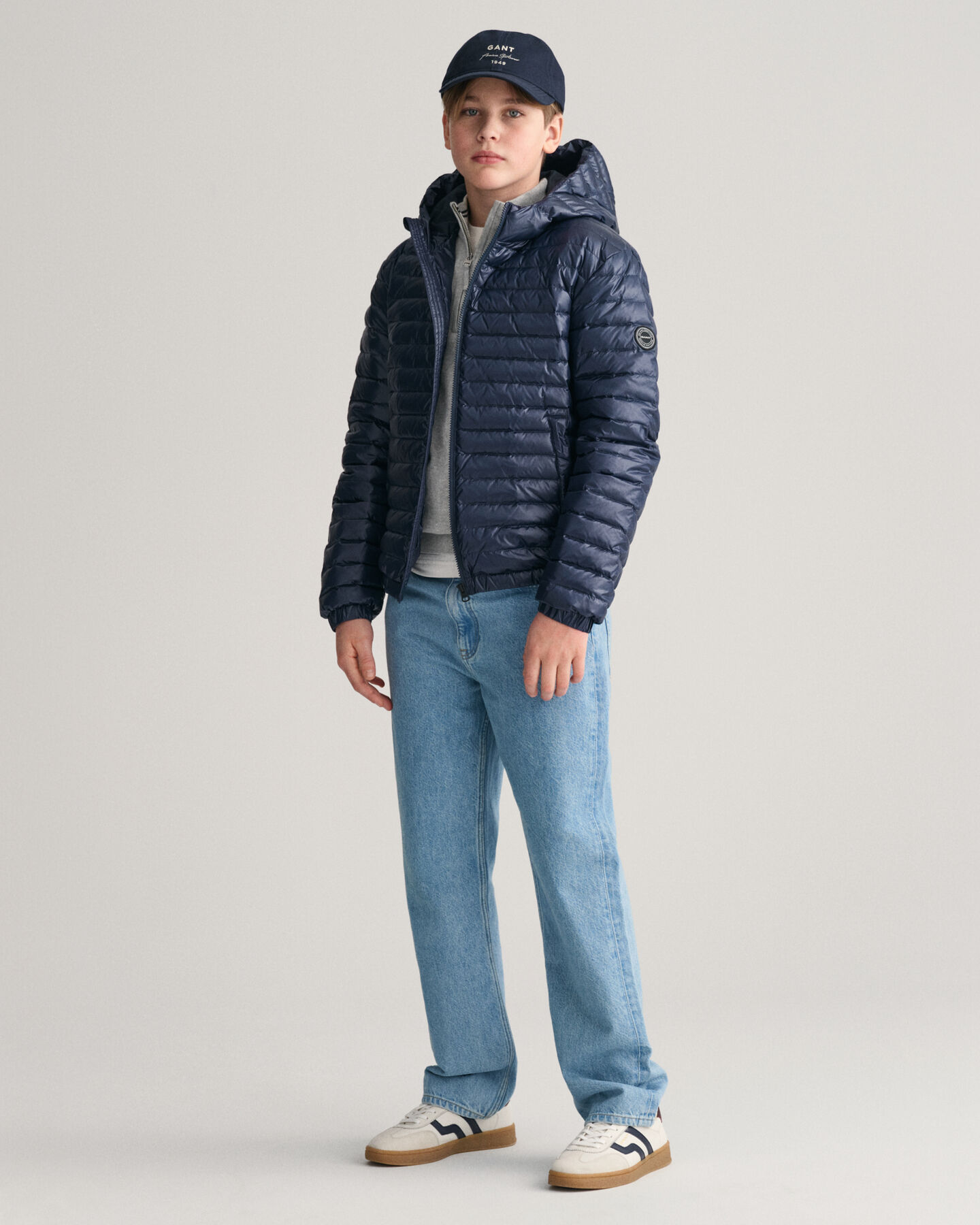 Piumino imbottito leggero lucido Teens