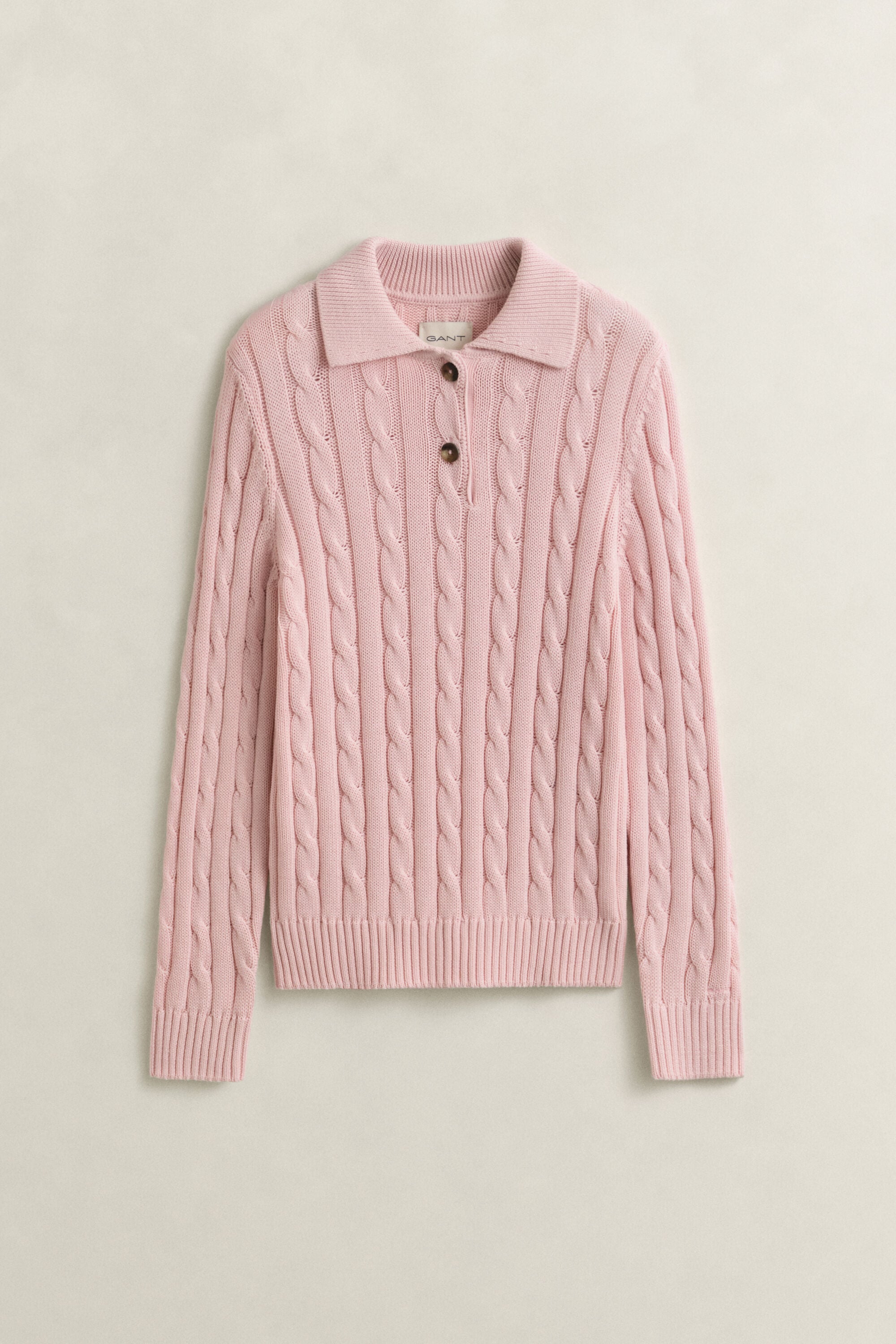 Maglia a trecce in cotone