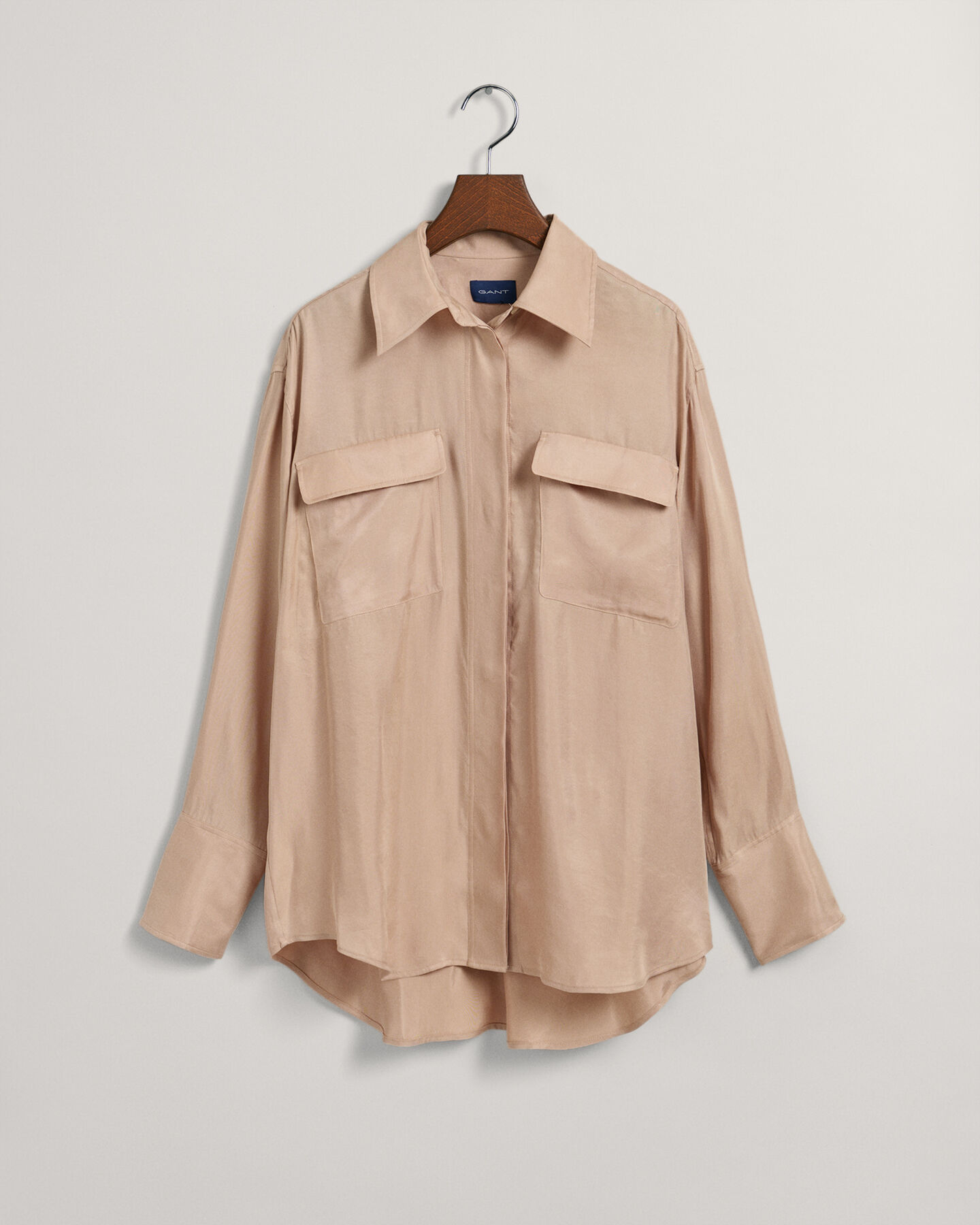 Camicia con tasca con patta relaxed fit