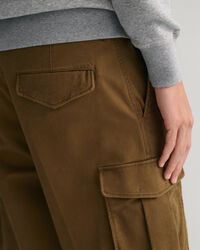 Pantaloni cargo in twill