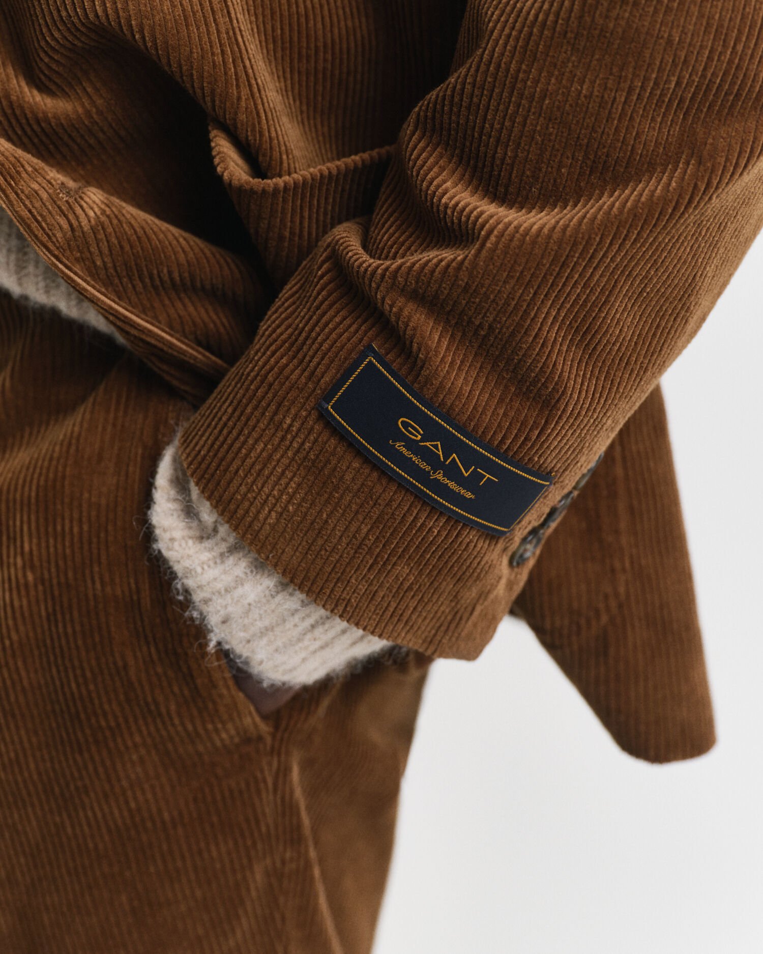 Blazer in velluto a coste regular fit