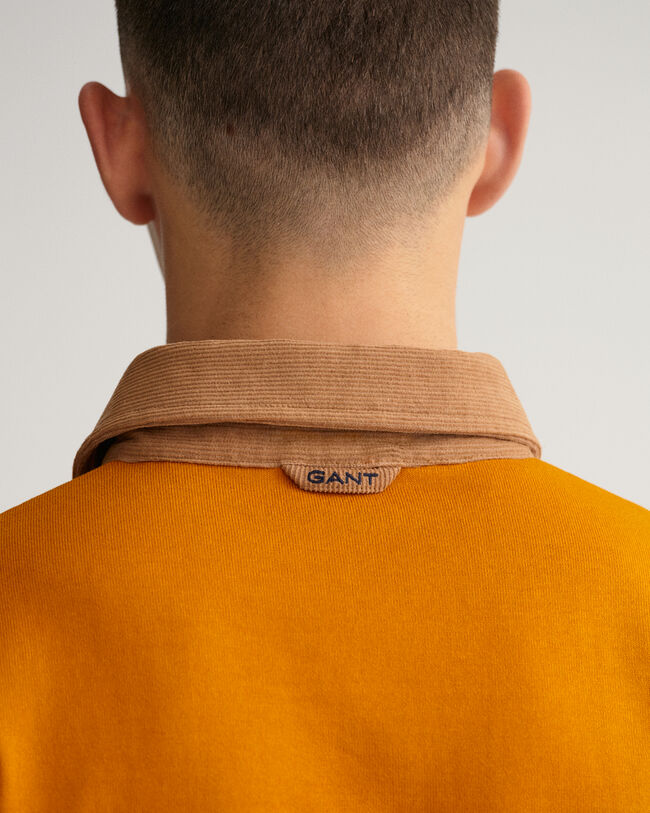 Heavy Rugger con colletto in velluto a coste