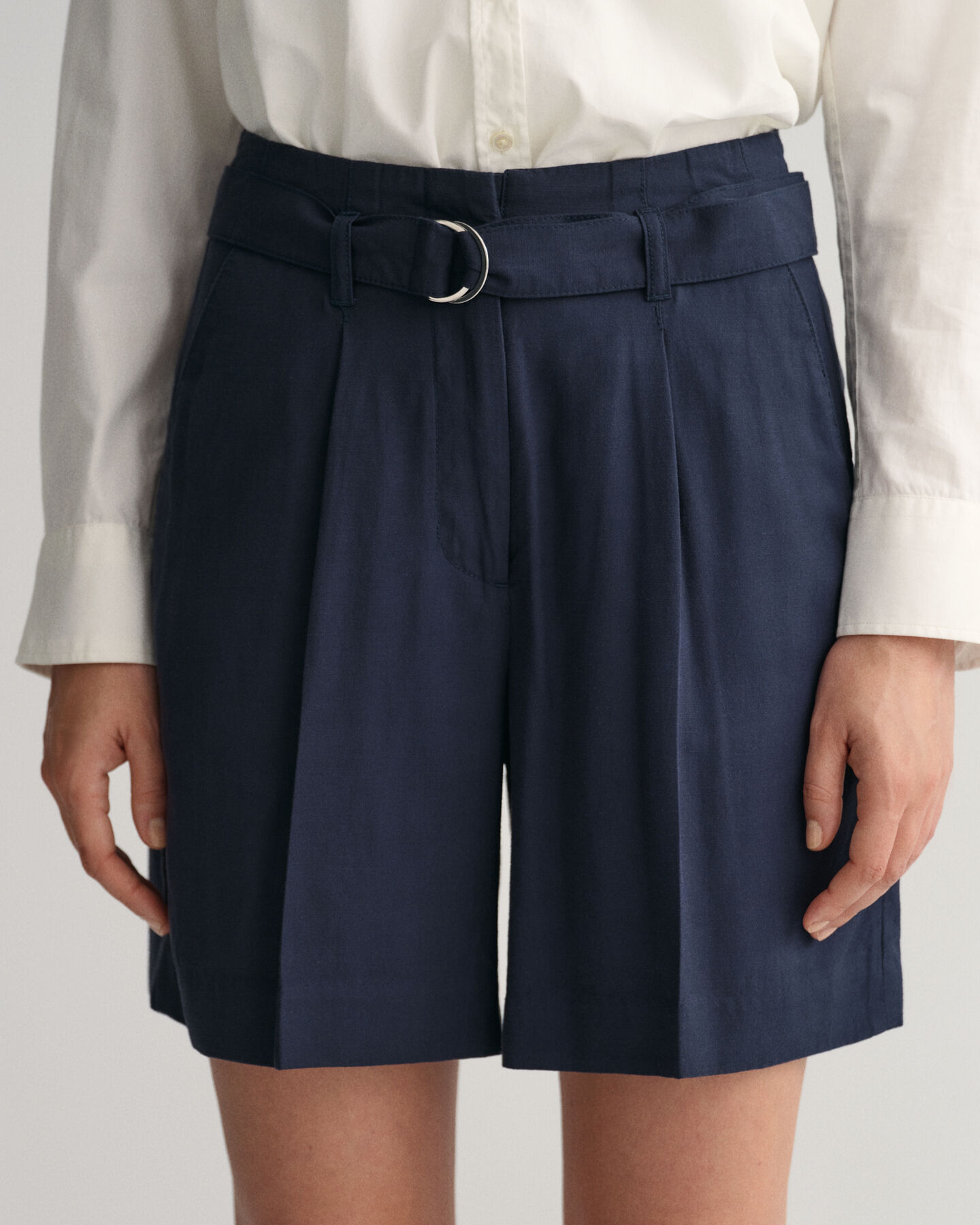 Pantaloncini con cintura relaxed fit