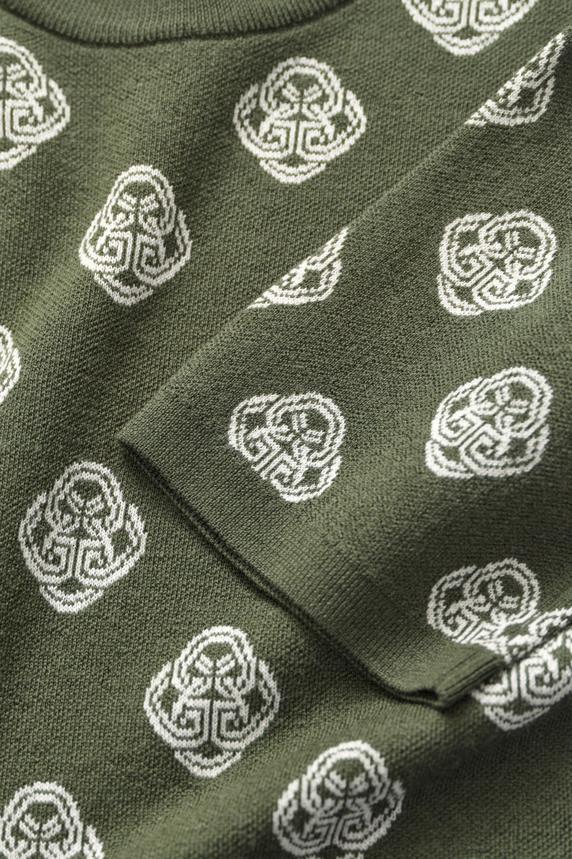 Maglia Monogram in jacquard