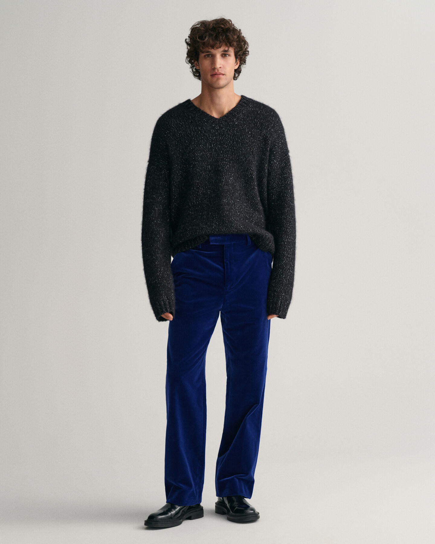 Pantaloni da abito in velluto