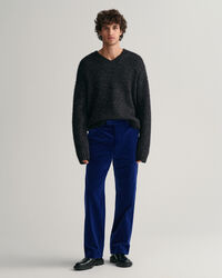 Pantaloni da abito in velluto