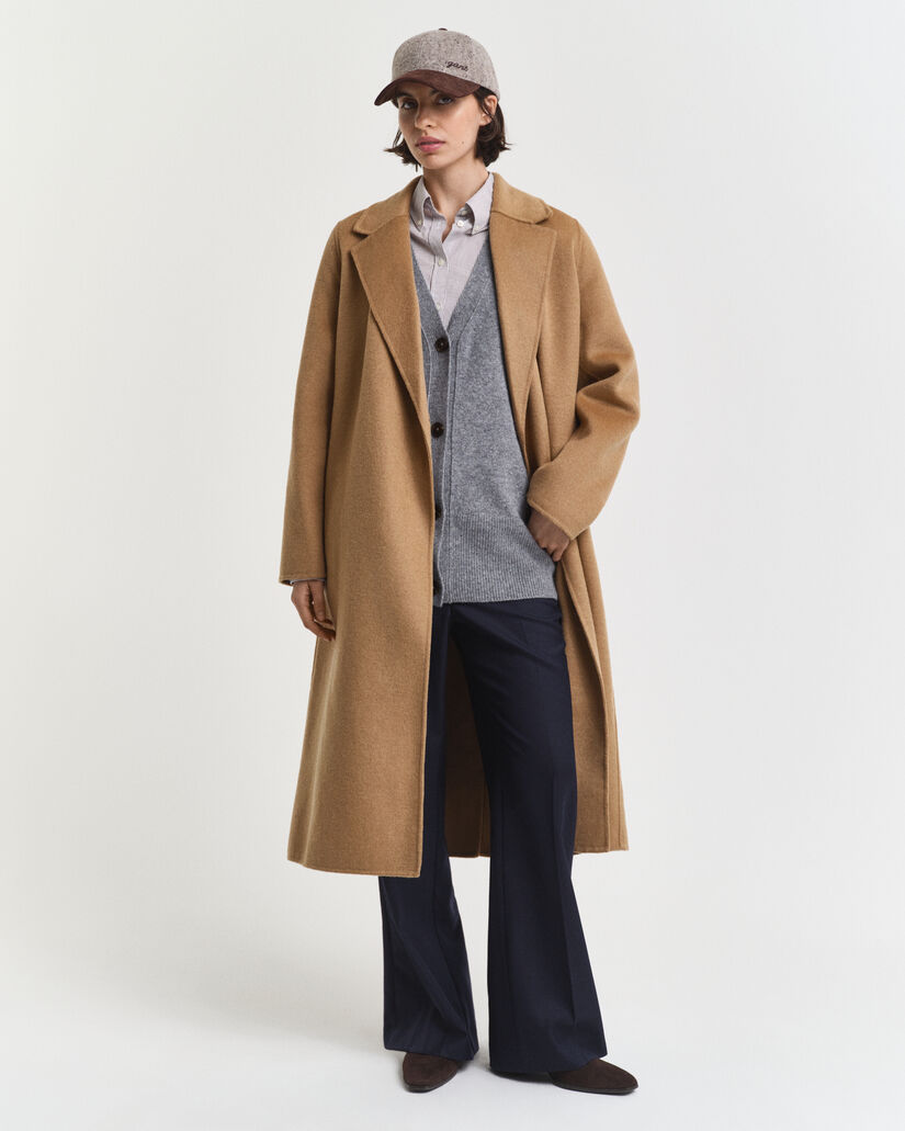 Cardigan in lana misto cashmere