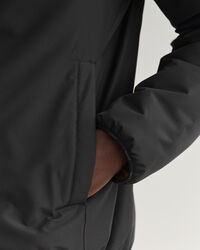 Giacca con cappuccio double-face