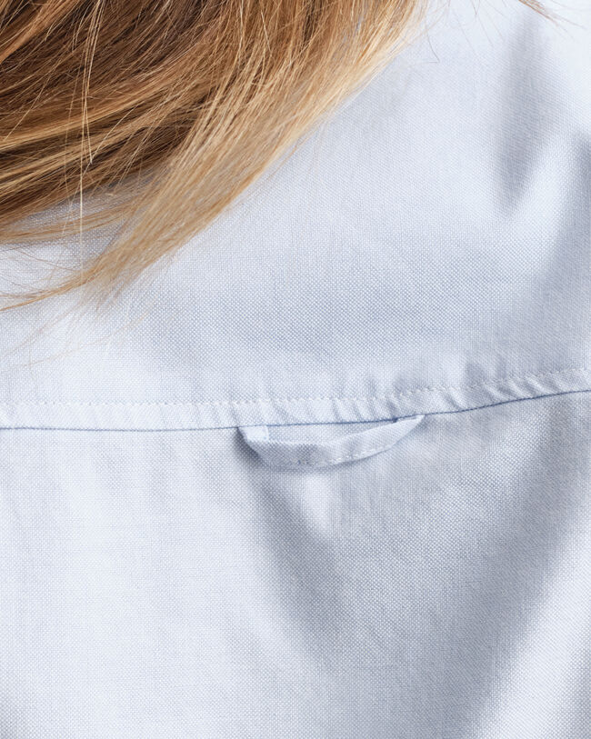 Camicia elasticizzata Oxford slim fit