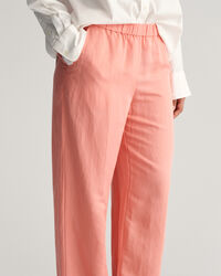 Pantaloni Pull-on in misto lino relaxed fit