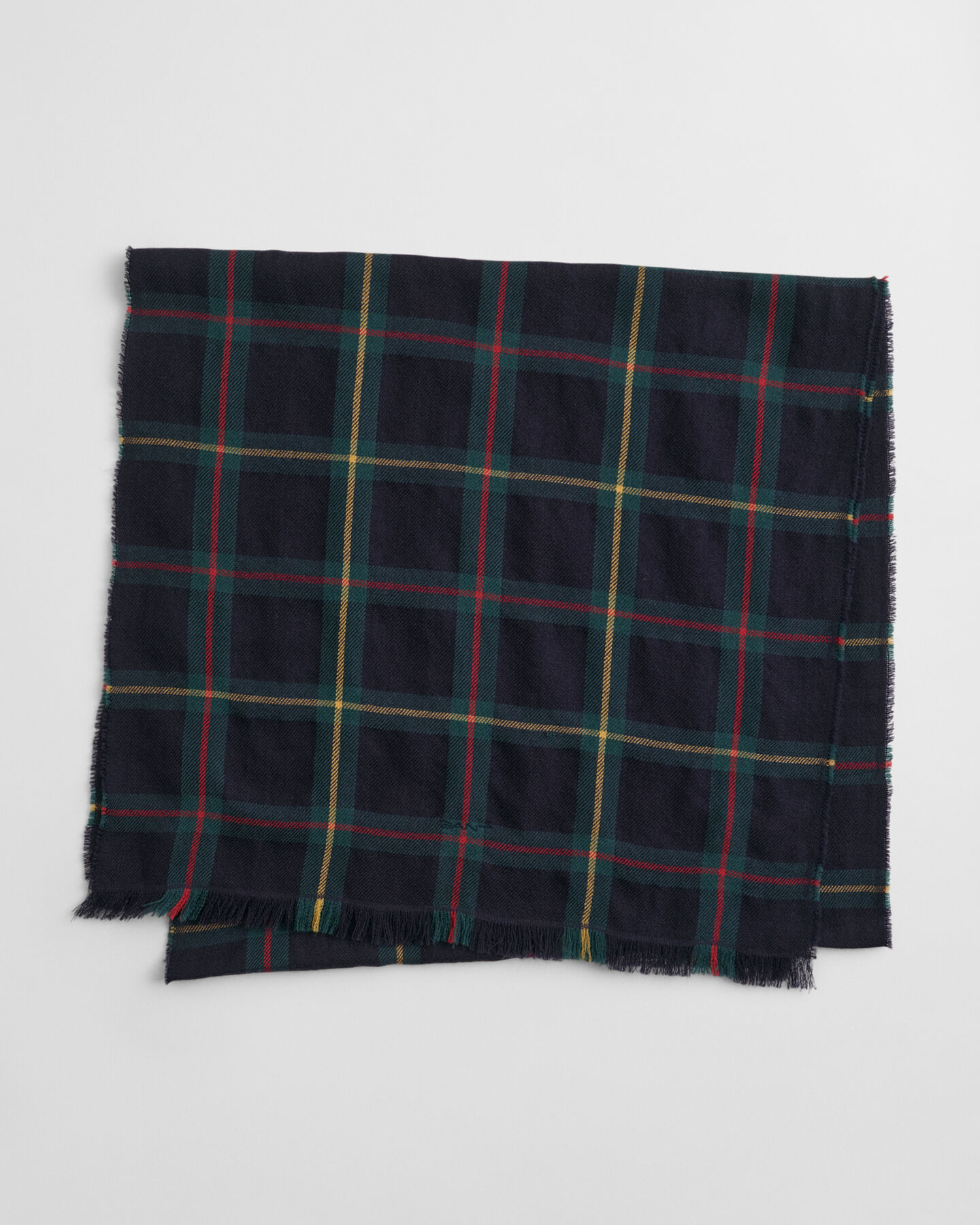 Sciarpa foulard in lana merino a quadri