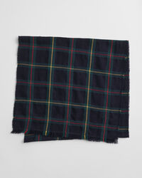 Sciarpa foulard in lana merino a quadri