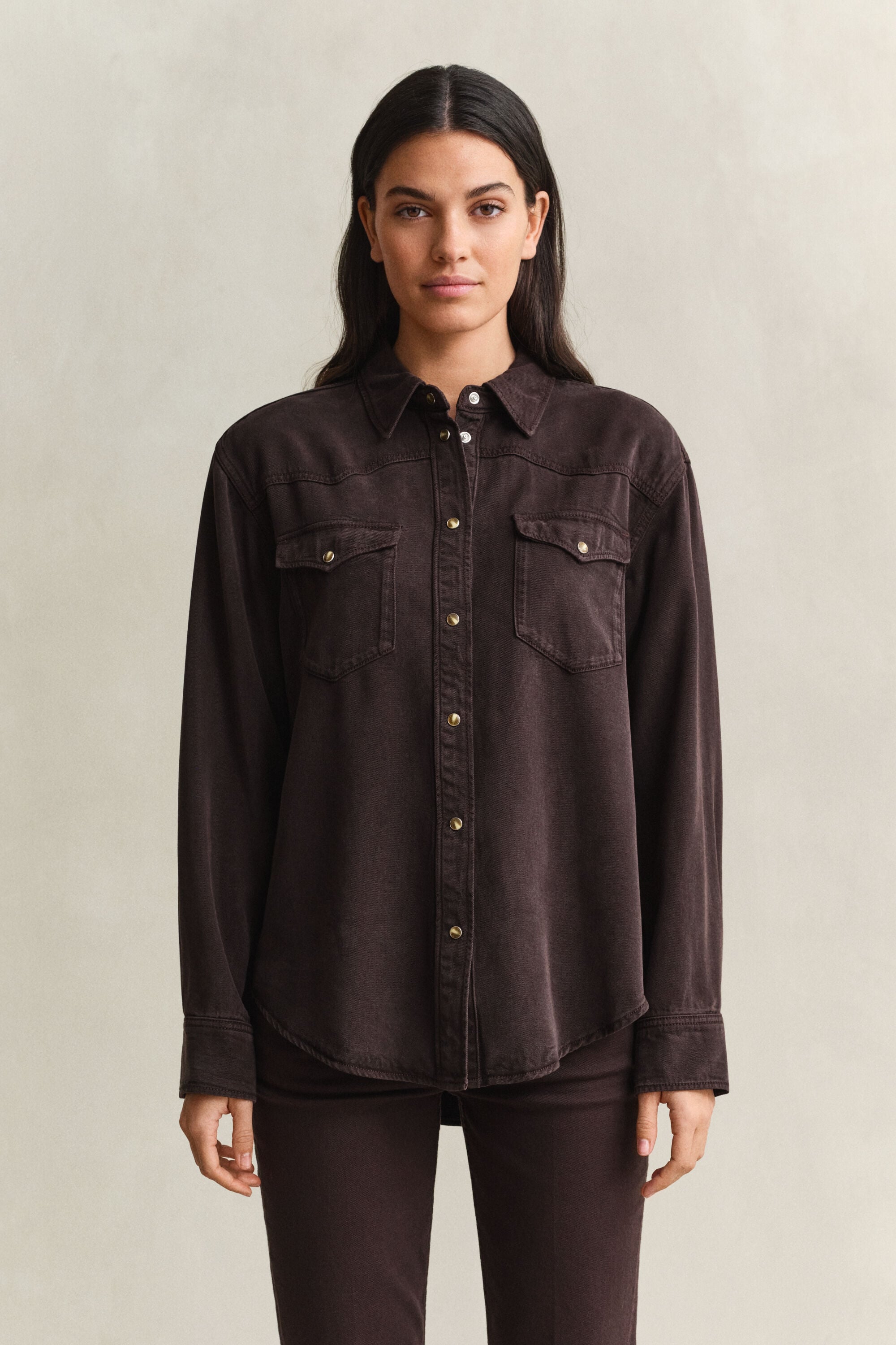 Camicia Ranger in twill di jeans