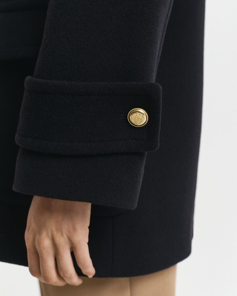 Cappotto di media lunghezza in lana