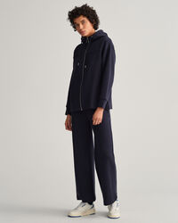 Felpa con cappuccio e zip