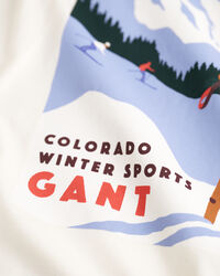 T-shirt stampa Winter Sports GANT