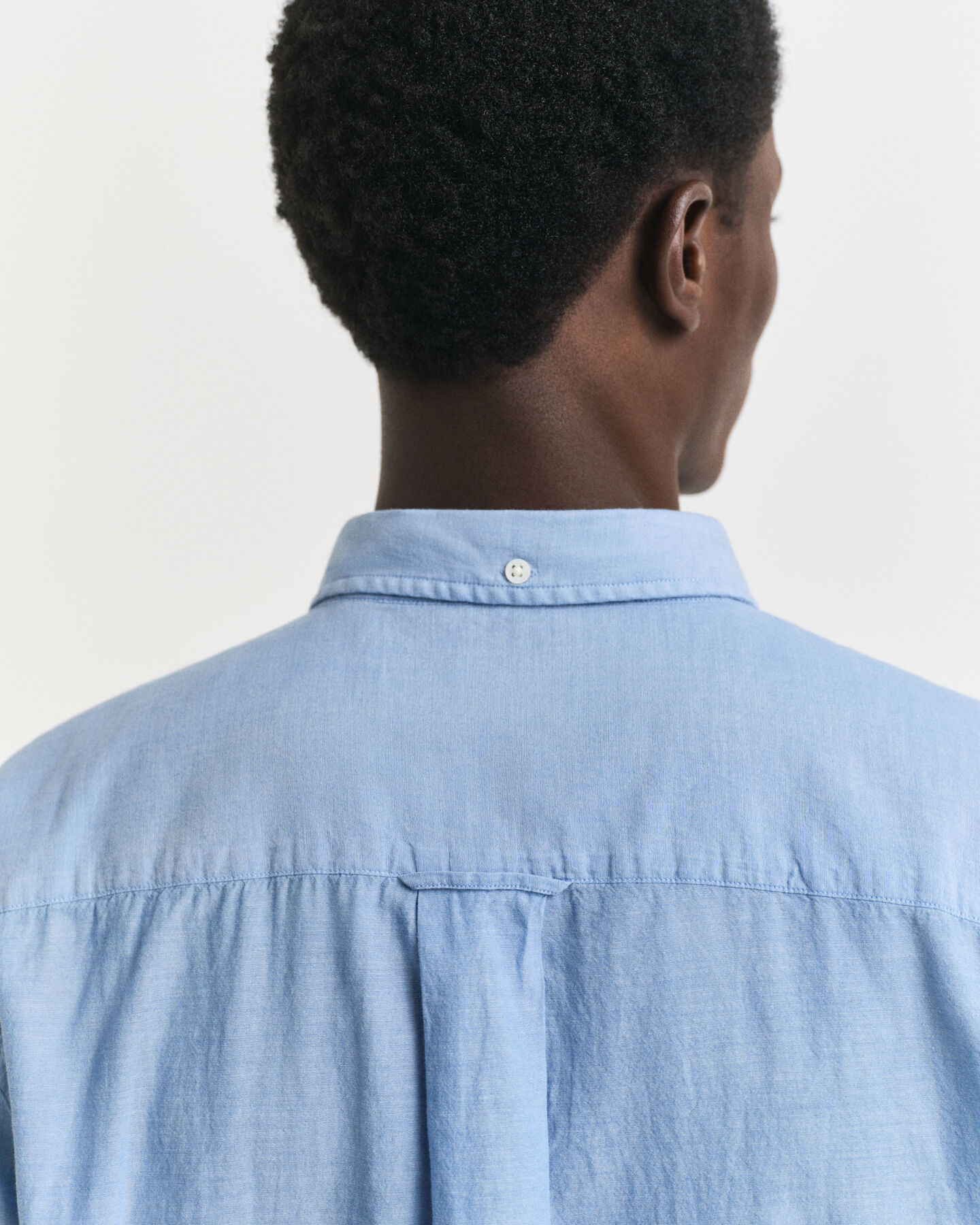 Camicia indaco in chambray relaxed fit