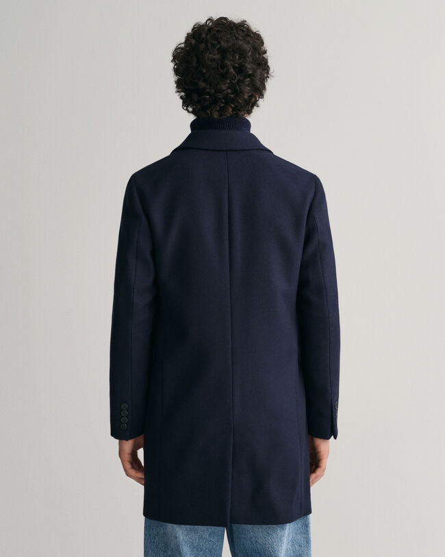 Topcoat in lana sartoriale classico