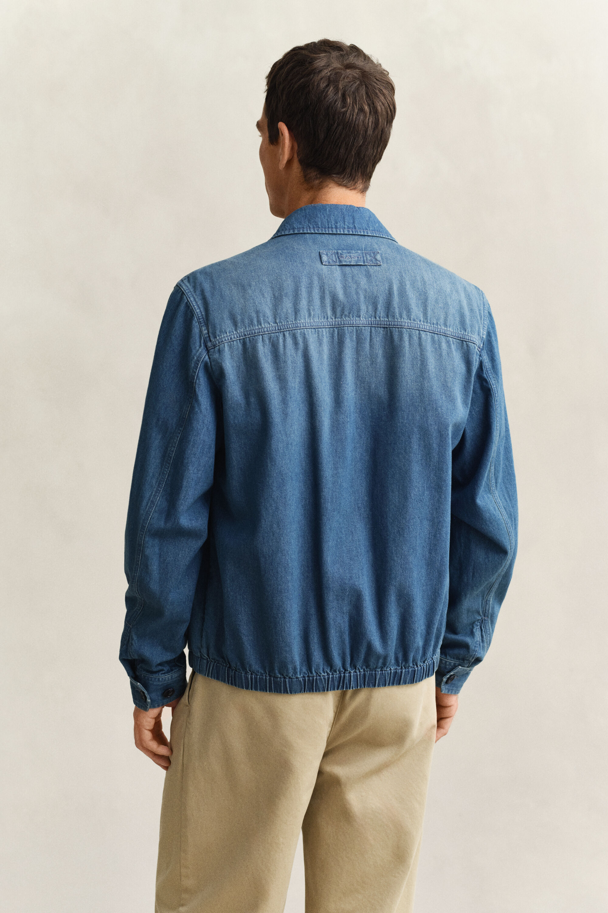 Giacca Windcheater Indigo
