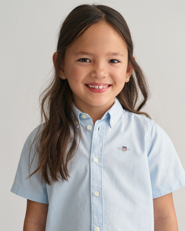 Camicia a maniche corte Oxford Kids