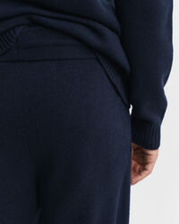 Pantaloni in maglia in misto cashmere