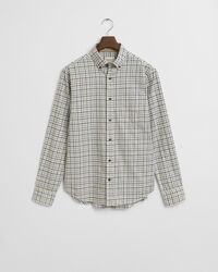 Camicia in twill a quadri tattersall regular fit