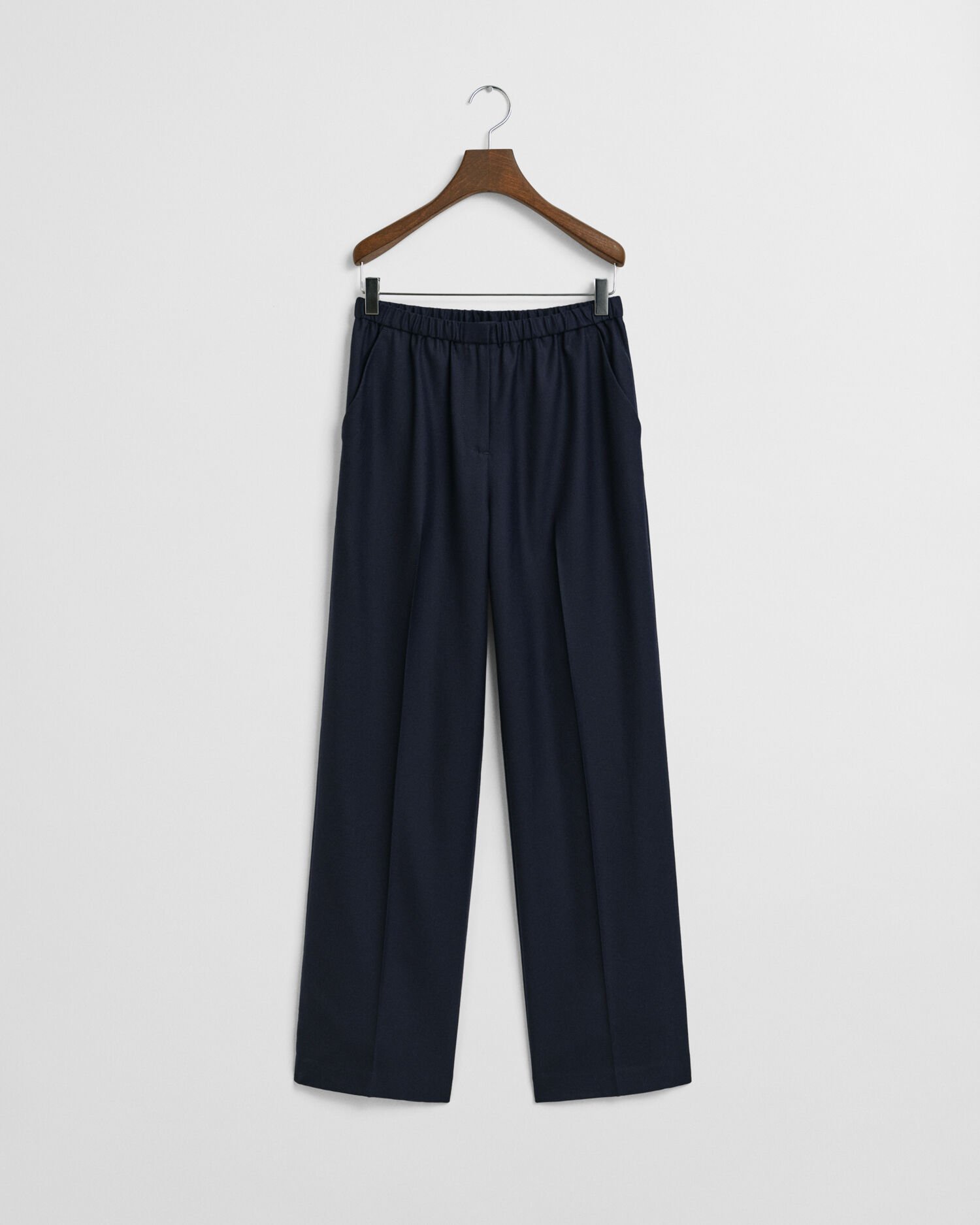Pantaloni in misto lana pull-on