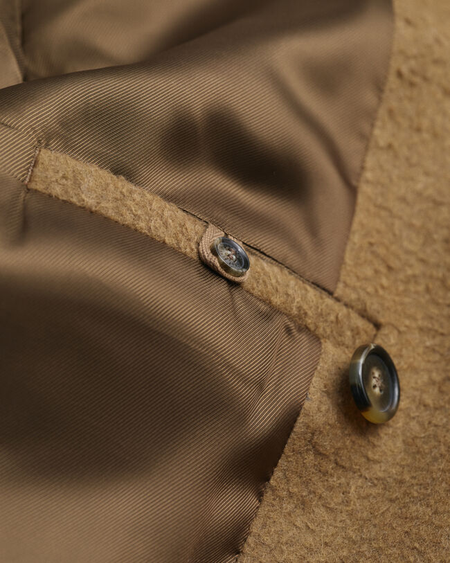 Cappotto in lana a doppio petto