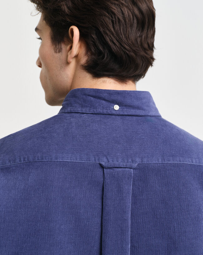 Camicia in velluto a coste regular fit