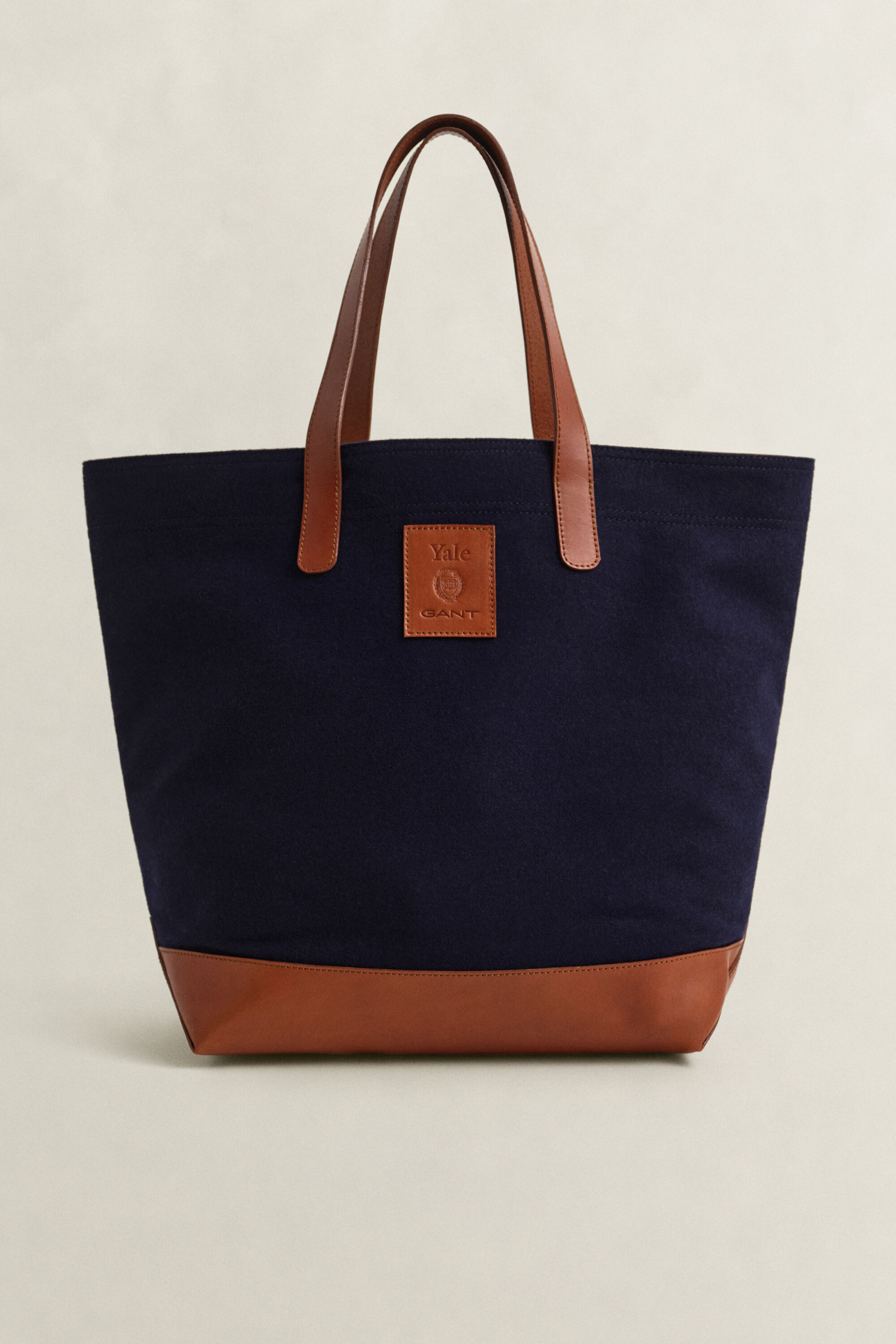 Borsa tote Gant x Yale in cotone melton