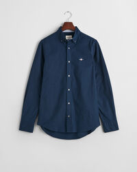 Camicia elasticizzata Oxford slim fit