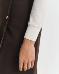 Maglia a collo alto in finissima lana merino