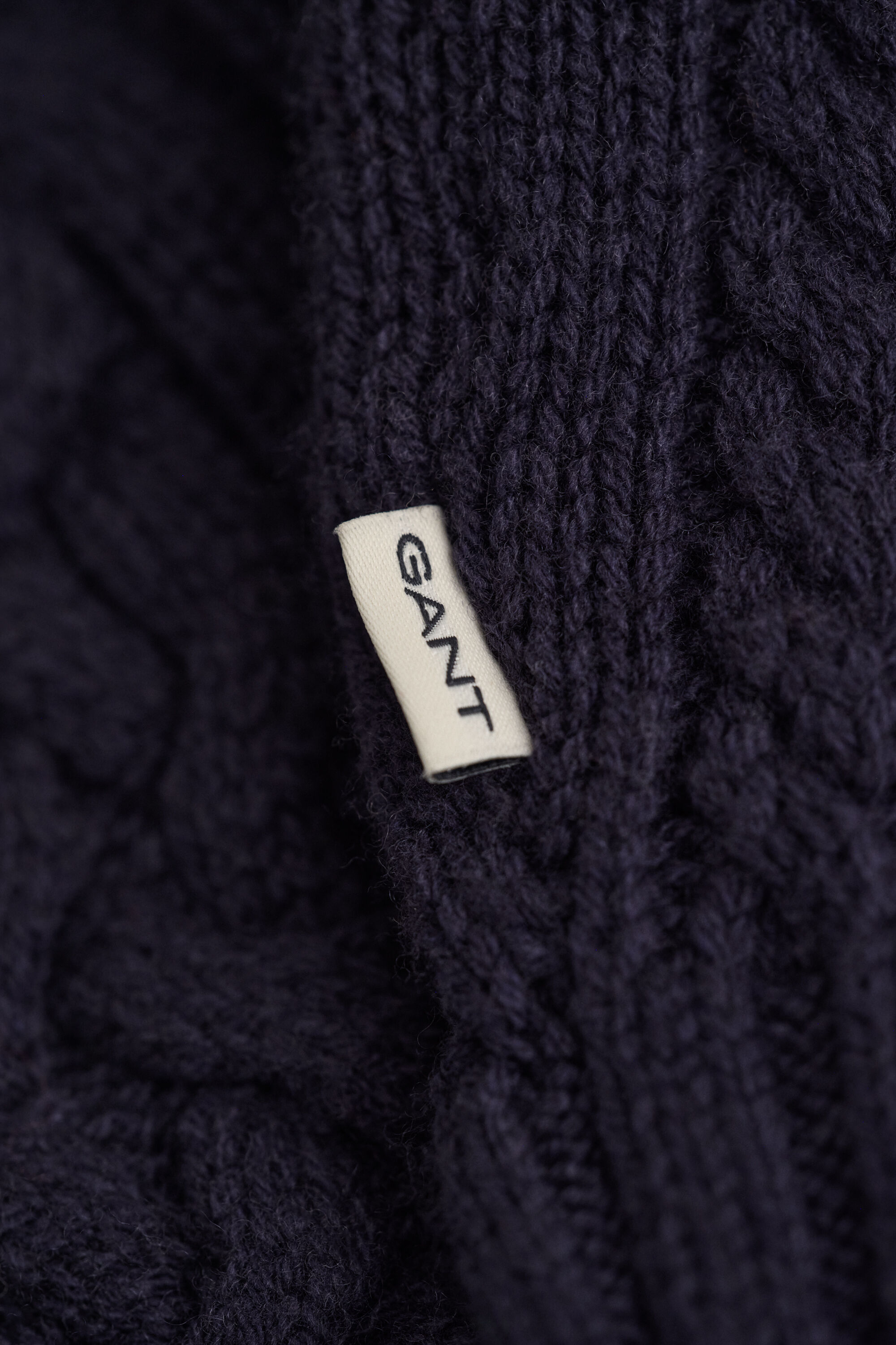 Maglia a collo alto in misto lana