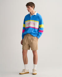 Pantaloncini con pinces relaxed fit