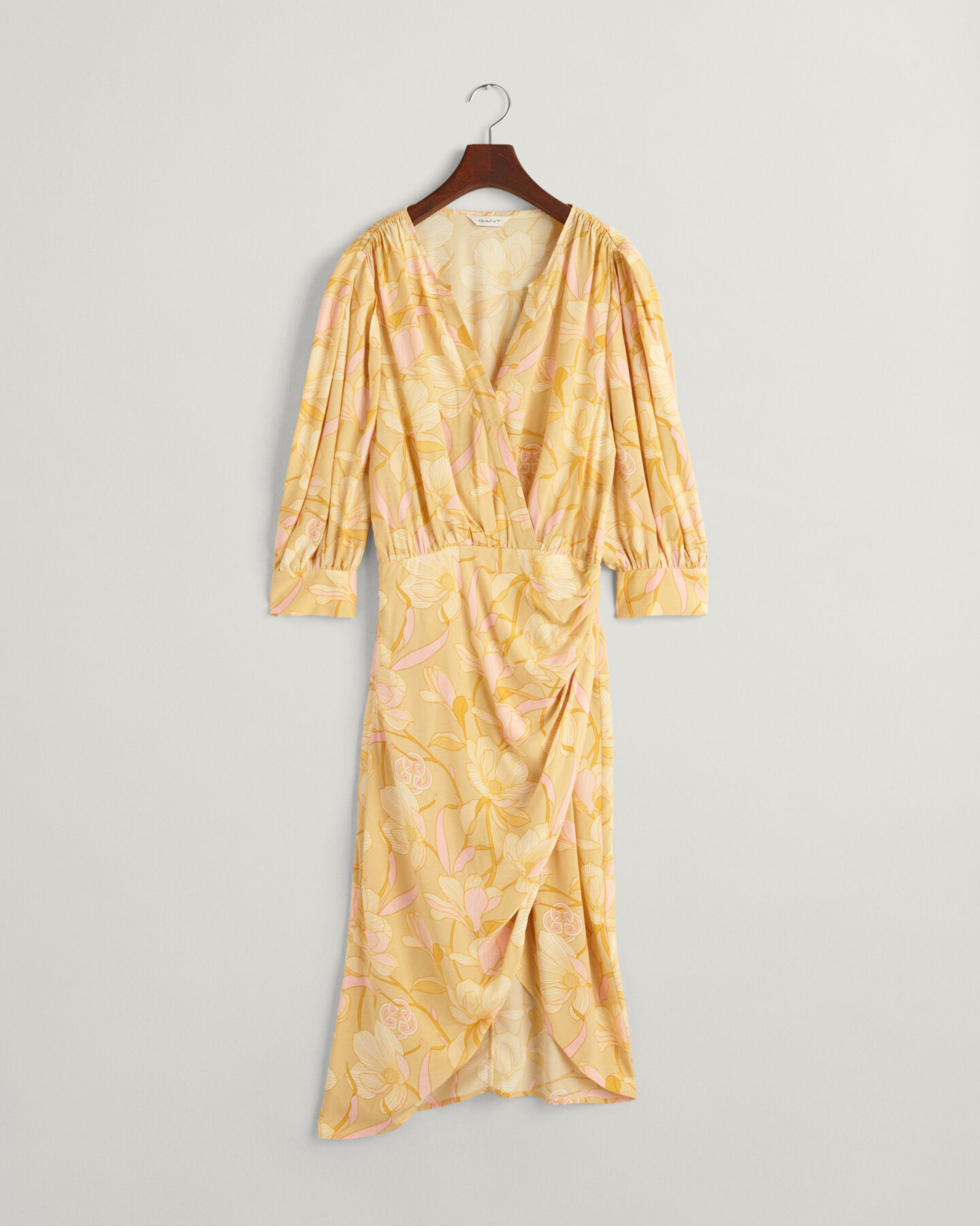 Abito a portafoglio Magnolia Print regular fit