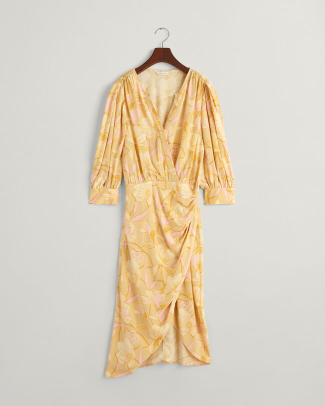 Abito a portafoglio Magnolia Print regular fit