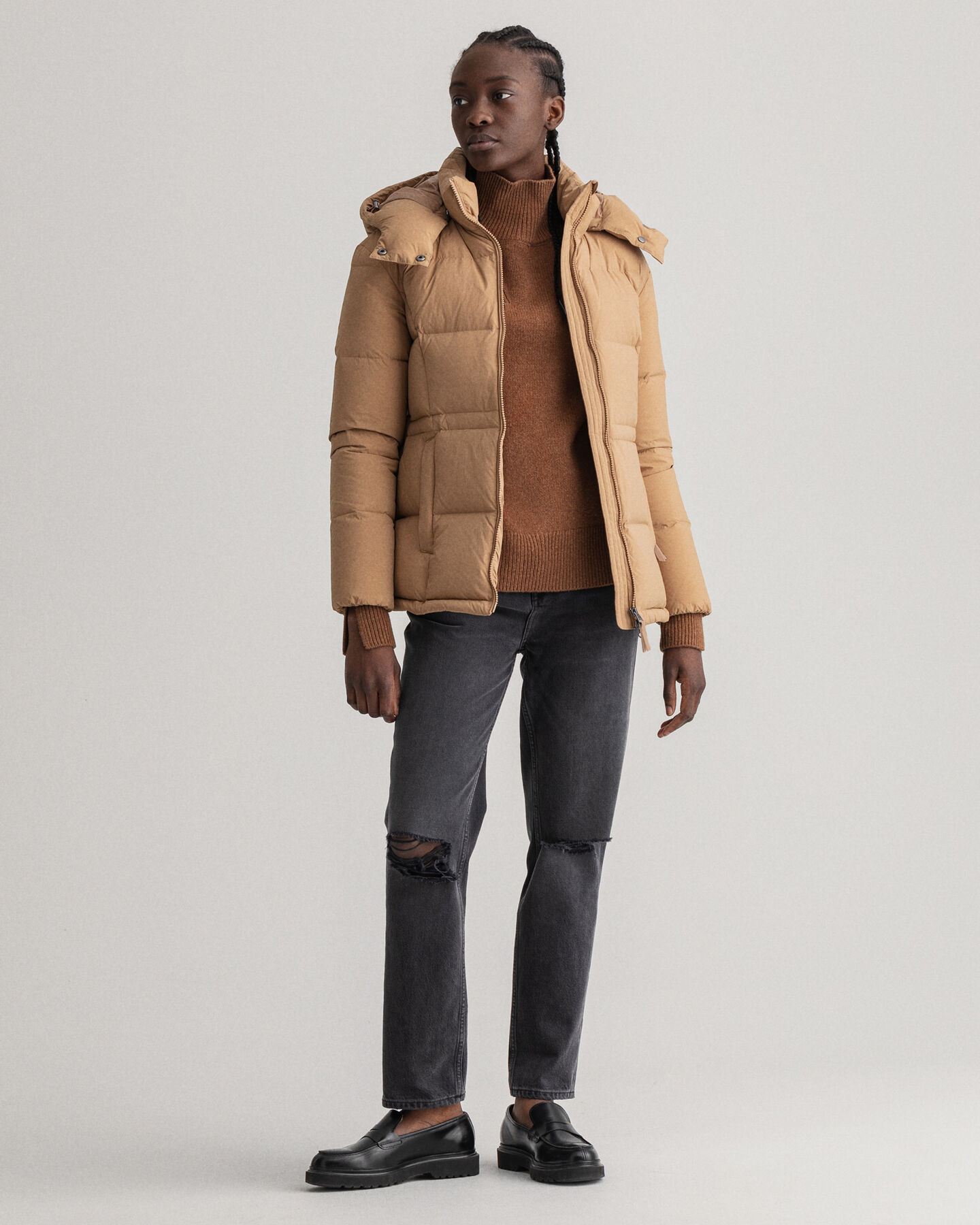 Piumino di media lunghezza