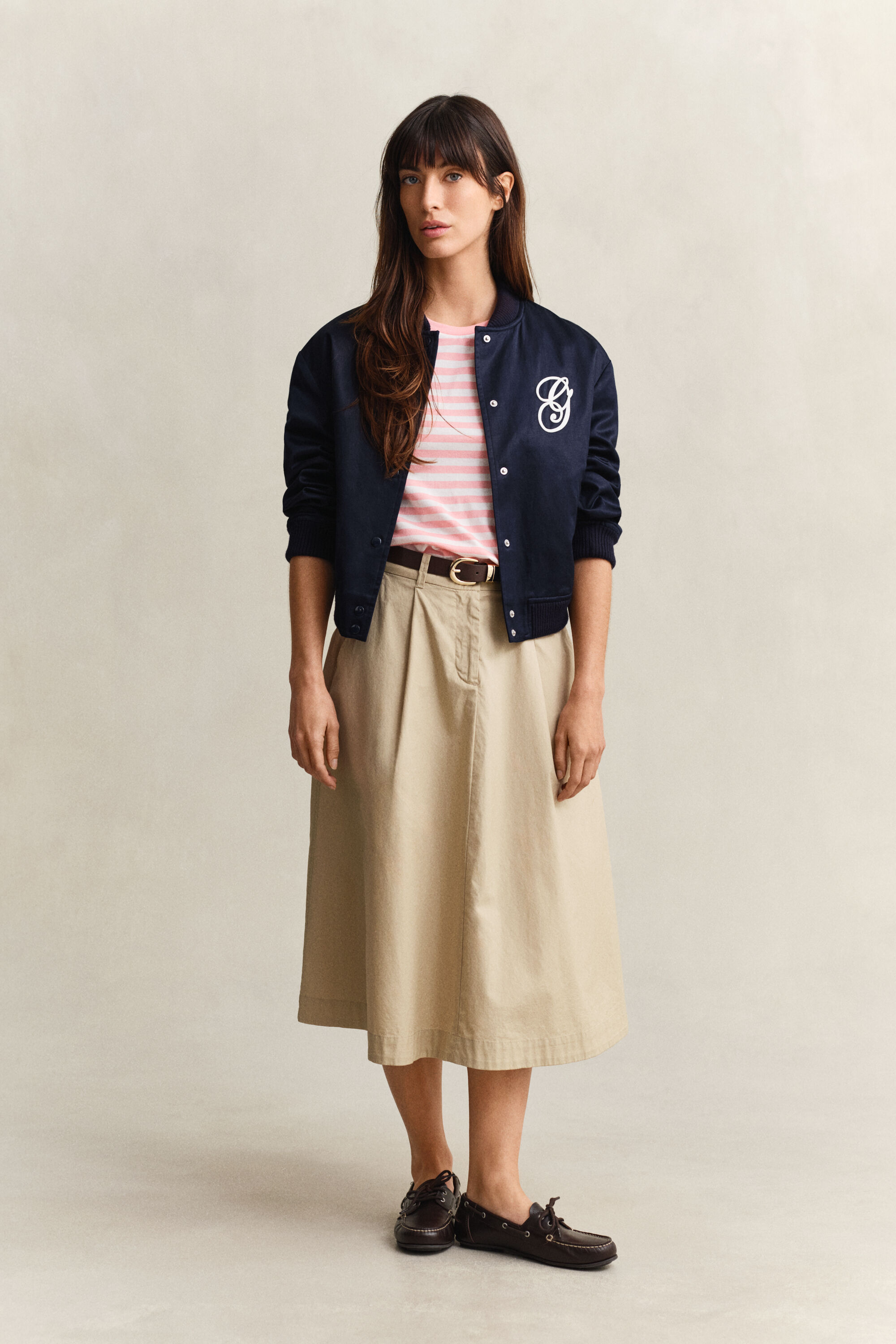 T-shirt Shield a righe