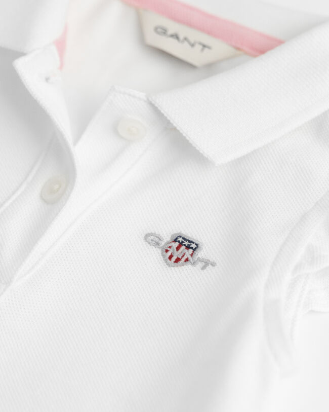 Tutina in piqu&eacute; arricciata Baby Girl