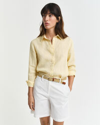 Camicia di lino regular fit