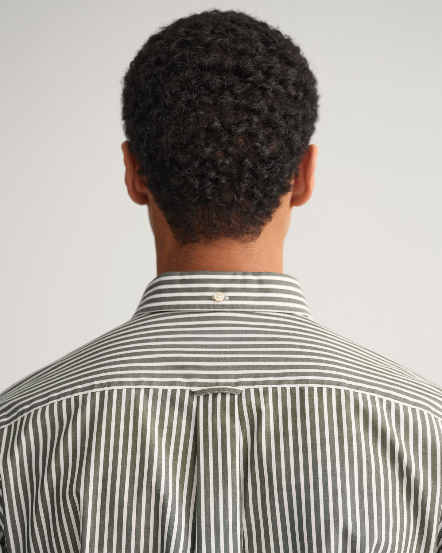 Camicia in broadcloth a righe regular fit