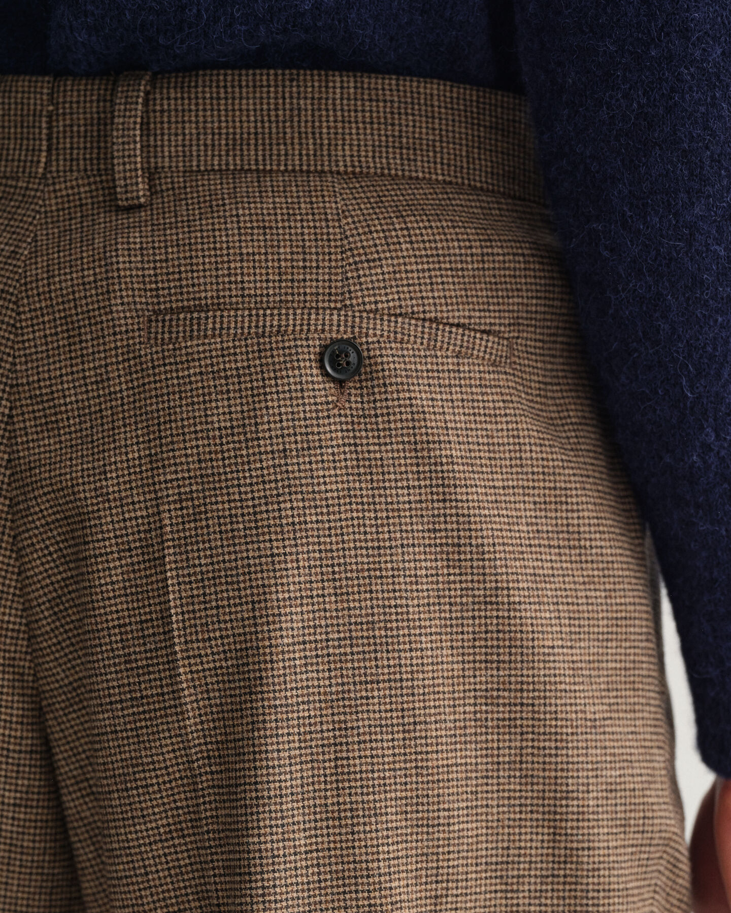 Pantaloni da abito pied-de-poule