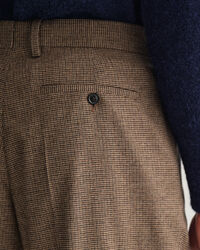 Pantaloni da abito pied-de-poule