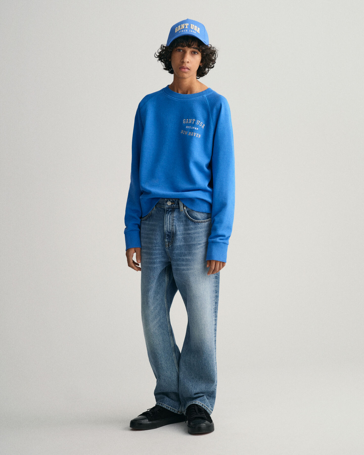 Felpa girocollo USA Graphic teen boys