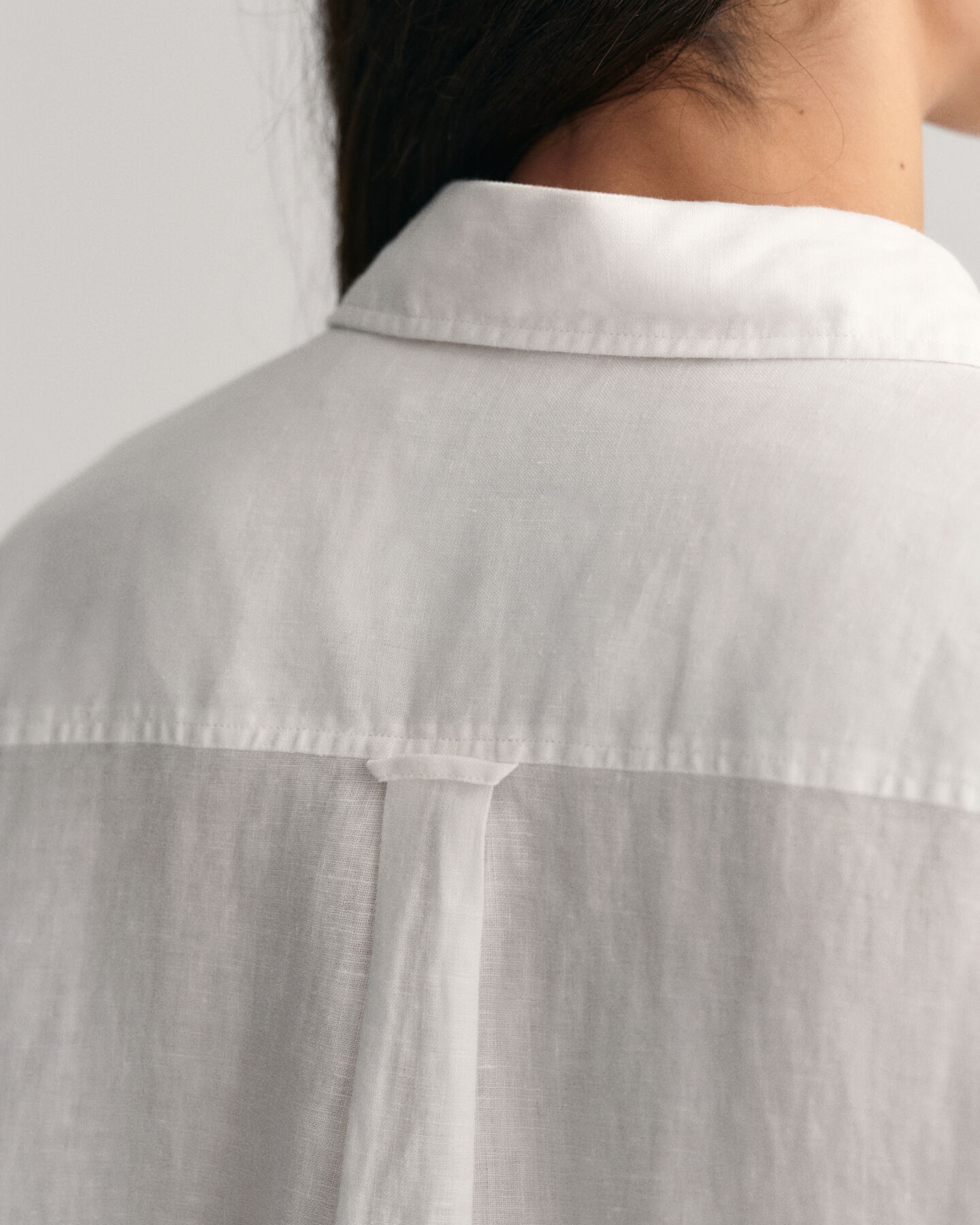 Camicia oversize in lino