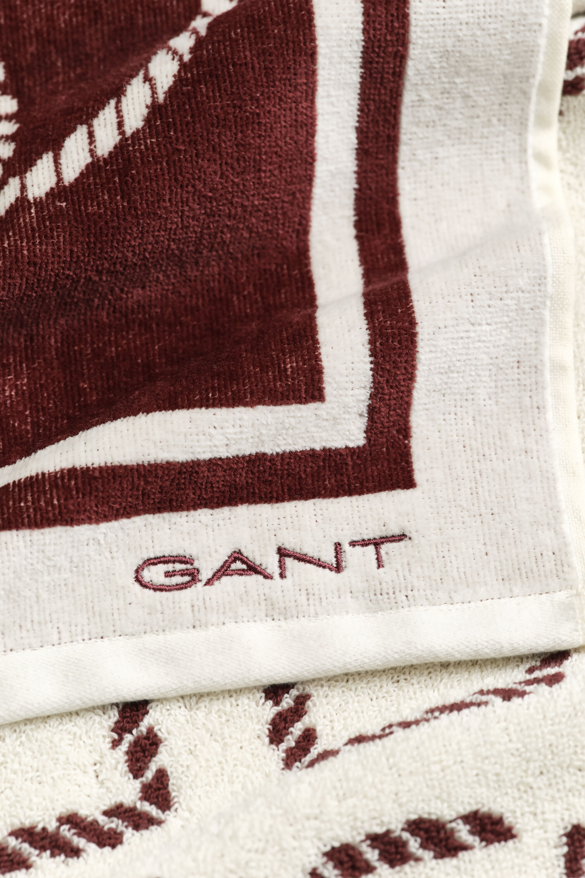 Telo mare con stampa Monogram